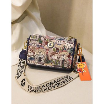 高級感小眾原創枕頭包2025新款提花布單肩包休閑百搭大容量斜挎包