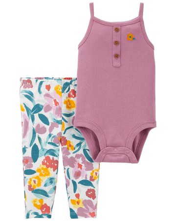Baby 2-Piece Tank Bodysuit & Legging Set