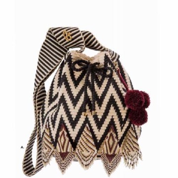 najash品牌進口手工wayuu串珠高端時尚度假Boho風百搭流蘇包