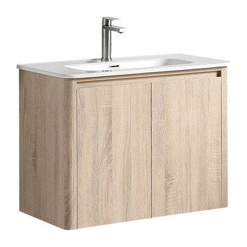 PV4280-K30/K80婕西木紋面盆置物櫃80cm