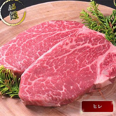 ふるさと納税 壱岐市 壱岐牛A5ランク ヒレステーキ ギフト 約200g×2