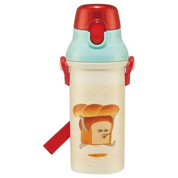Skater 直飲式水壺  麵包小偷  480ml  1個