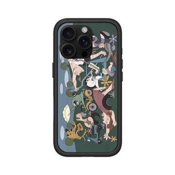 iPhone 16 Pro Mod NX 黑 - 怪奇事物所 Incrediville - 公園裡的格爾尼卡