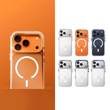 【山水之寶】DEVILCASE iPhone 17Pro/17Promax手機殼 惡魔防摔殼標準磁吸版相機按鍵版透明背板原廠公司貨