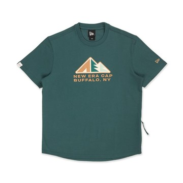 NEW ERA 男女 短袖上衣 OUTDOOR MOUNTAIN LOGO SS26 NEW ERA 松葉綠 NE14891359