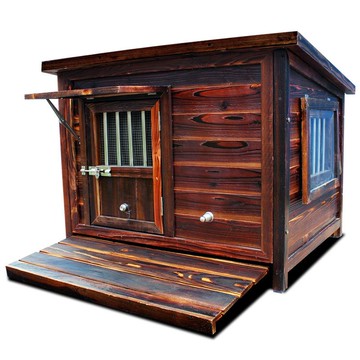 免運/可開票 快速出貨 狗窩大型犬舍木質中大型犬狗籠子戶外狗屋狗房子防水防雨防腐實木