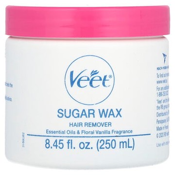 Veet, 糖蠟毛髮去除膏，精油和花香香草，14 個