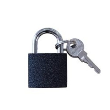 經典銅扣鎖(霧黑)-簡單生活