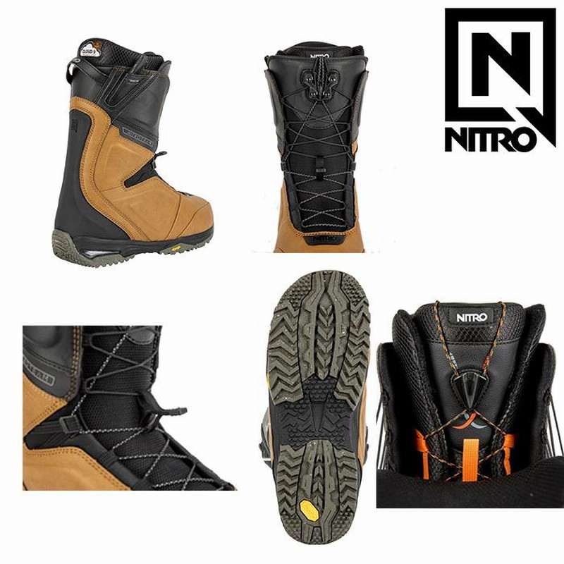 23-24 NITRO TEAM PRO MARCUS KLEVELAND TLS カラー:Black 27cm ナイトロ チーム プロ メンズ  スノーボードブーツ 日本正規品
