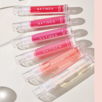 [1+1套裝] NATINDA 水光 閃亮 唇彩 6色可選