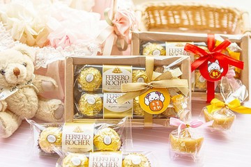 新春禮物贈品 天天好事好運金莎巧克力6入+金元寶香皂2入禮盒