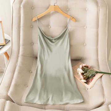 2022 women's summer thin sexy backless suspender dress吊帶裙