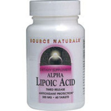 Alpha Lipoic Acid Timed Release 30 Tabs by Source Naturals