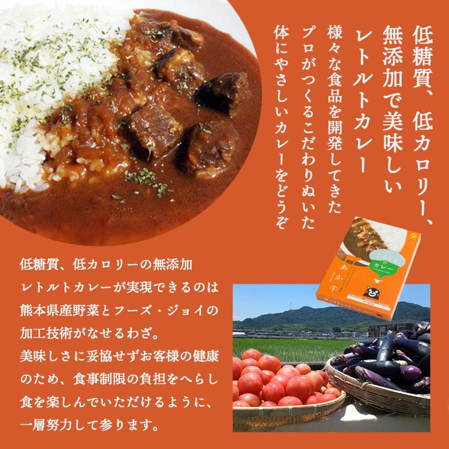 送料無料 [フーズ・ジョイ] レトルトカレー カレー くまもとのカレー あか牛 200g  熊本 レトルトカレー あか牛 赤酒