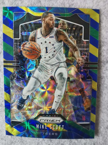 2019-20 Panini Prizm #53 邁克 斯科特（Mike Scott）三色折