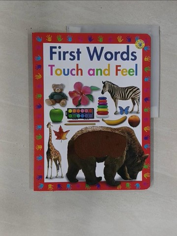 【書寶二手書T1／少年童書_ZDN】Touch And Feel First Word
