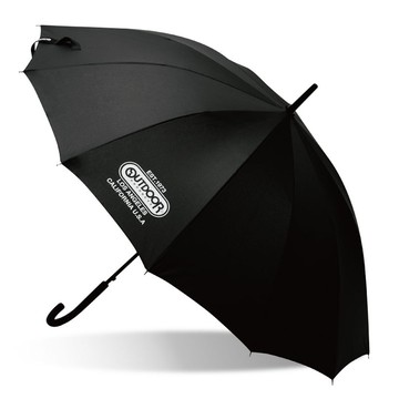 OUTDOOR PRODUCTS 基本款 自動長柄傘  黑色