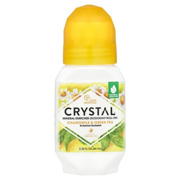 CRYSTAL, 走珠天然淨味劑，洋甘菊和綠茶，2.25液量盎司（66毫升）
