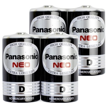 Panasonic 台灣公司貨 錳乾電池 1號  2組  2顆