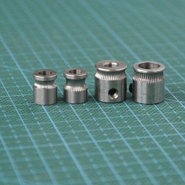 究其科技 3D打印機配件 送絲輪 MK8/MK7 送料擠絲壓料輪 擠出輪