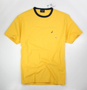 美國百分百【全新真品】Nautica 帆船牌 夏日 經典款 外出 休閒 運動 短袖 上衣 T恤 純棉