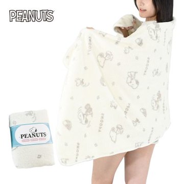 史努比Snoopy 瞬間吸水緹花舒柔毛浴巾_morino