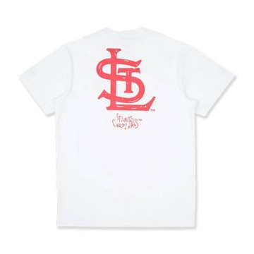NEW ERA 男女 短袖上衣 MLB COOPERSTOWN HAND DRAWING 聖路易紅雀 NE13702560