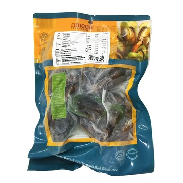 RealShop 7包組 紐西蘭熟凍全殼淡菜 (約500g/包)