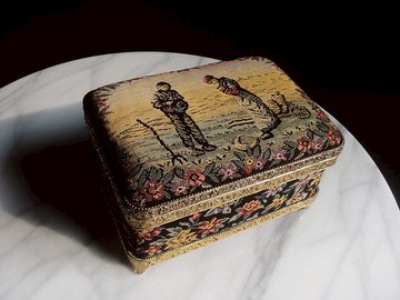 【老時光 OLD-TIME】早期二手歐美風格珠寶盒