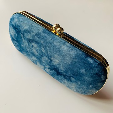 藍染眼鏡盒/筆盒/首飾盒