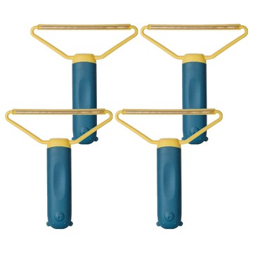 寵物夢工廠 小熊除毛神器 15 x 13.5cm  藍黃色  4個