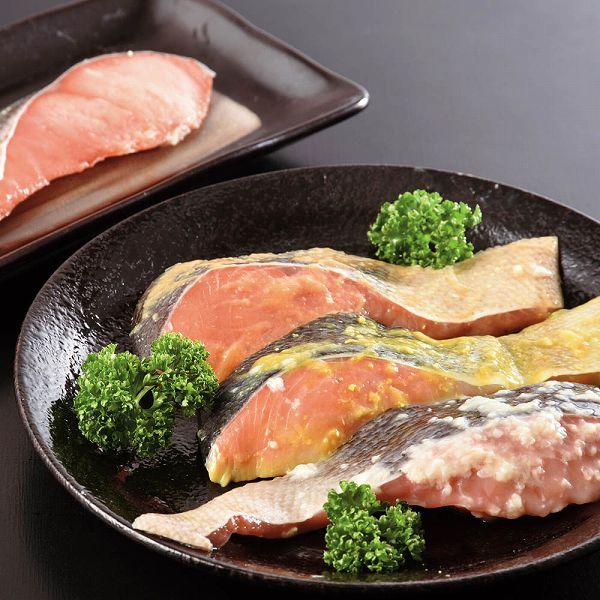 お歳暮 ギフト 魚 北海道産 秋鮭漬三昧 S4-4 サケ 送料無料