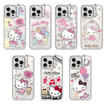 三麗鷗 iPhone 16系列 軍規防摔隱形立架磁吸手機殼-多圖可選3