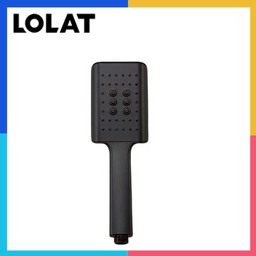【LOLAT羅力】 單段自潔按摩蓮蓬頭 HS170KP｜單段式出水模式/淨膚沐浴