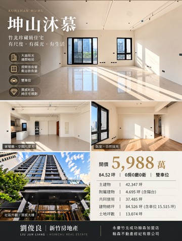 良伴成家ᰔ坤山沐慕ᰔ尊爵大戶心動指標美宅｜新竹縣竹北市嘉德街