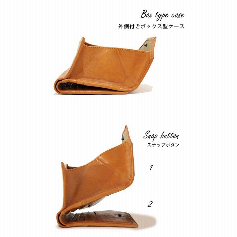 本革 レザー 二つ折り財布 柔らかい カードがたくさん入る 多い