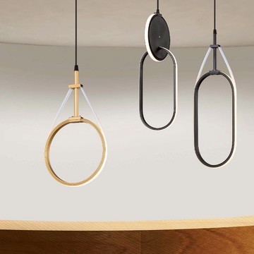 現代風質感線條單吊燈（台灣製造） 05-11731、11732、11733