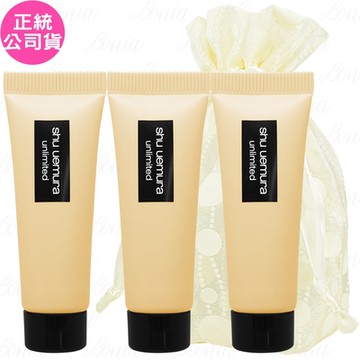 shu uemura 植村秀 無極限超時輕粉底(#674)(10ml)*3旅行袋組(公司貨)