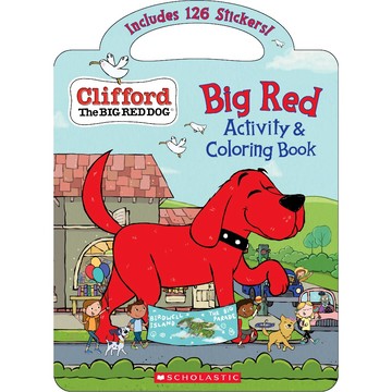 Clifford The Big Red Dog Activity Book / Scholastic出版社旗艦店