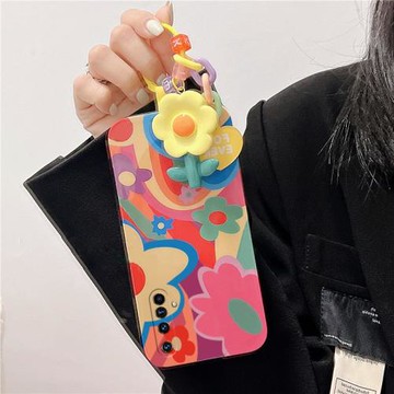 適用于OPPO Realmex50手機殼小紅書爆款真我x50m硅膠防摔女款花朵