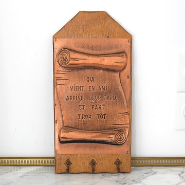 法國復古掛牆木門牌