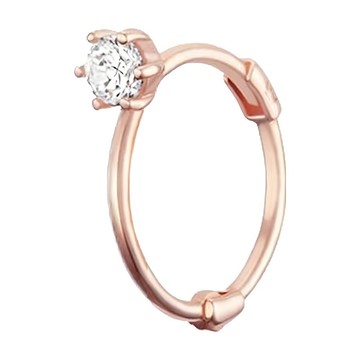 J.ESTINA J.Livera 14K 耳環  玫瑰金色