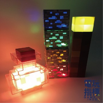 【電玩指標】全館免運 我的世界 當個創世神 信仰燈 火把燈 礦石燈 鑰匙圈 藥水燈 發光音效大劍 Minecraft