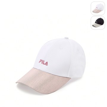 【FILA】經典LOGO帽/棒球帽-白色 HTZ-1009-WT
