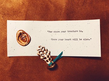 山林之心－橡實 | 手工封蠟章 | 封蠟禮盒 Wax Seal