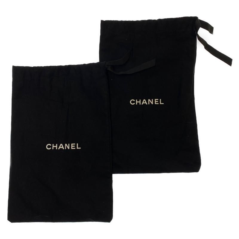 CHANEL パール ココマーク フラットシューズ ブラック 23.5cm - 通販