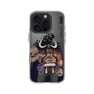 iPhone 16 Pro Clear Case（相機按鈕） 透明 - 航海王 One Piece - 角色系列-凱多