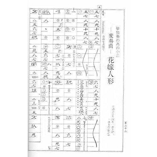 吉崎克彦 箏曲 楽譜 箏入門の為の小品集