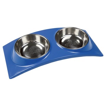 SUPER 休普 拱型雙口碗  藍色  1個