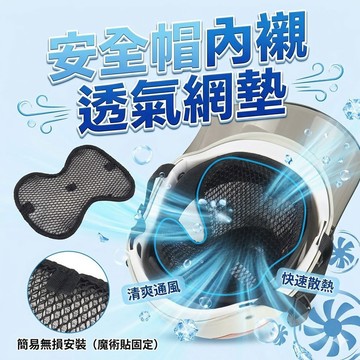 【現貨】安全帽墊 安全帽內襯 安全帽內襯透氣網墊 安全帽隔熱墊 安全帽透氣墊 機車用品 安全帽用 興雲網購